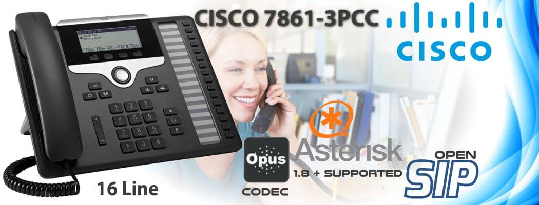 Cisco CP-7861-3PCC Open SIP Phone Bahrain