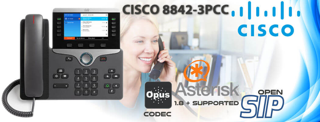 Cisco CP-8842-3PCC Open SIP Phone Bahrain