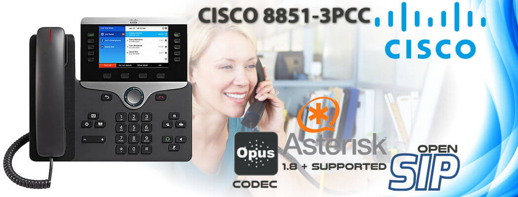 Cisco CP-8851-3PCC Open SIP Phone Bahrain