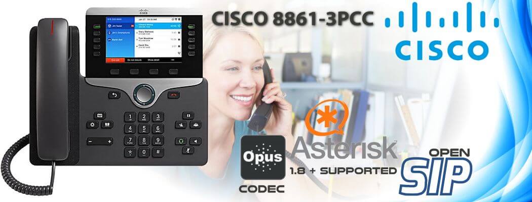 Cisco CP-8861-3PCC Open SIP Phone Bahrain